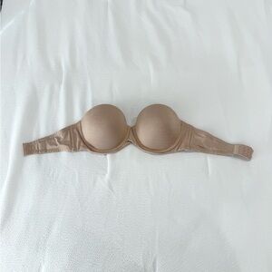 Tan/Nude Strapless Bra with underwire